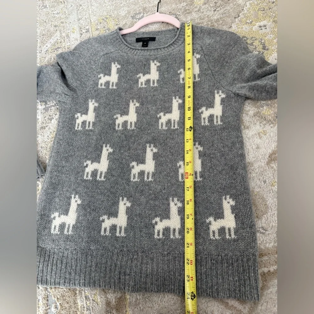 J. Crew Wool LLama Sweater